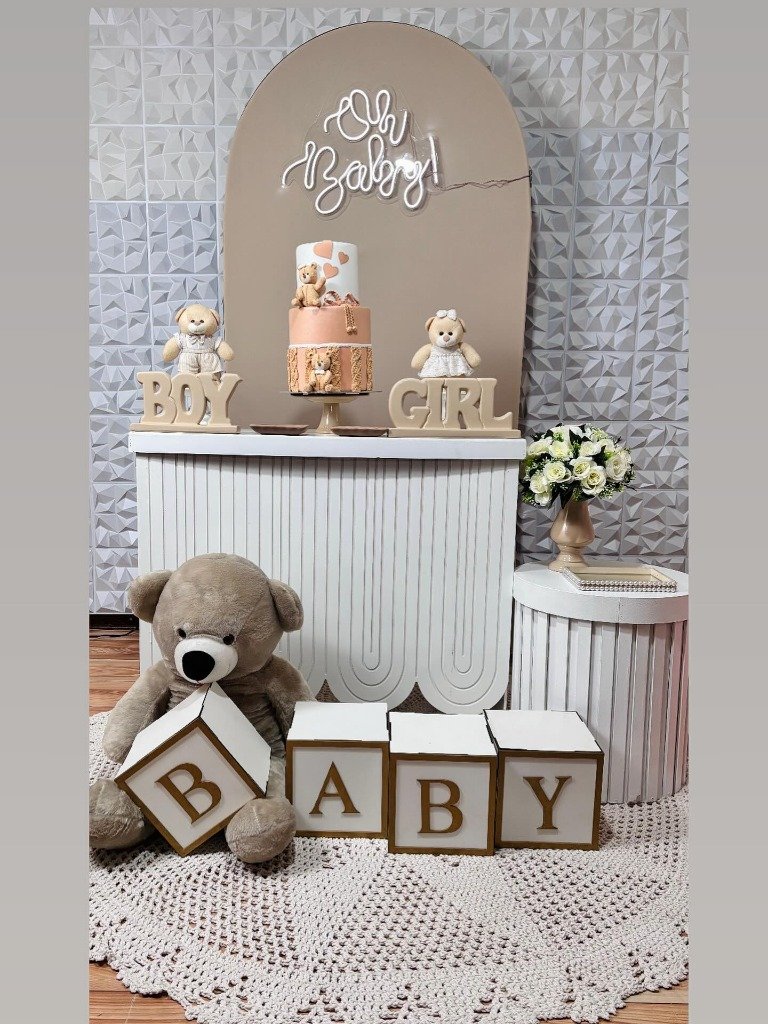 Decoração Pegue e Monte Tema Oh Baby - Maya Locações Piracicaba